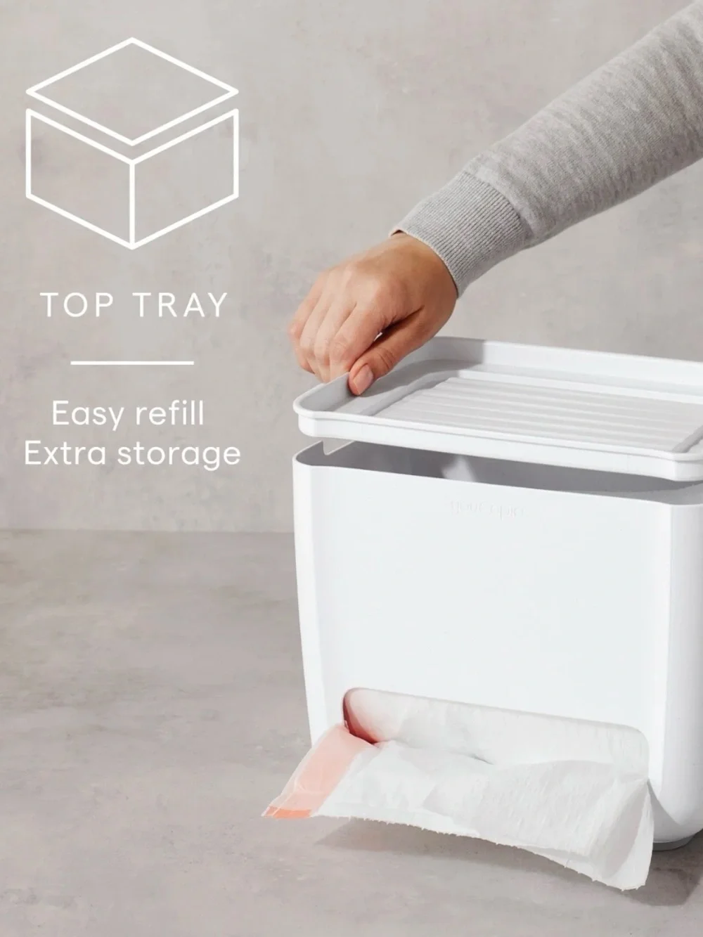 youCopia SinkSuite 2-in-1 Under Sink Trash Bag And Dish Pod Dispenser